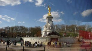 Victoria Brunnen vor dem Buckingham Palace