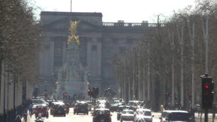 Victoria Brunnen vor dem Buckingham Palace